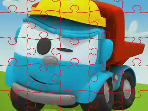 Leikur Leo The Truck Jigsaw á netinu