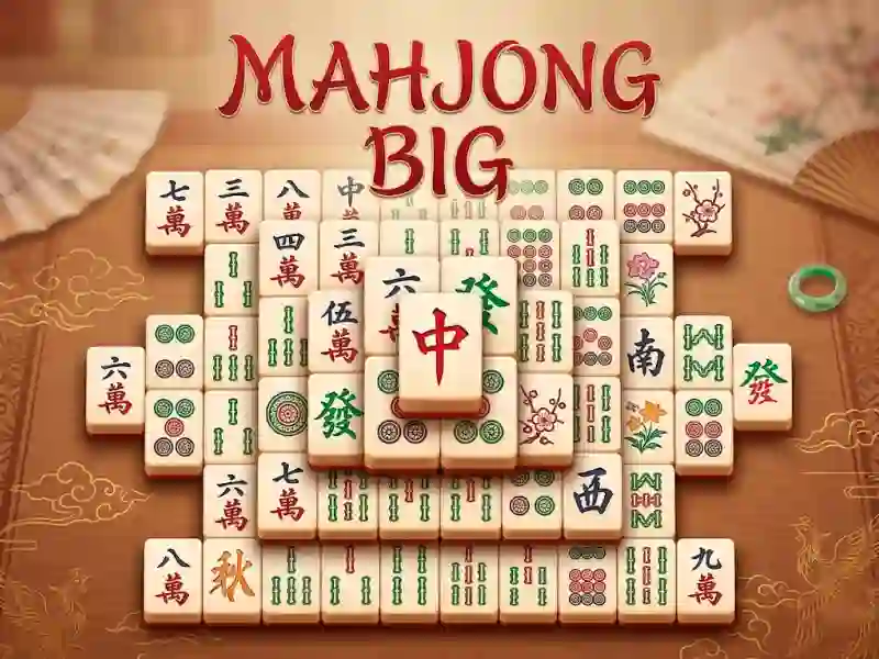 Leikur Mahjong Big á netinu