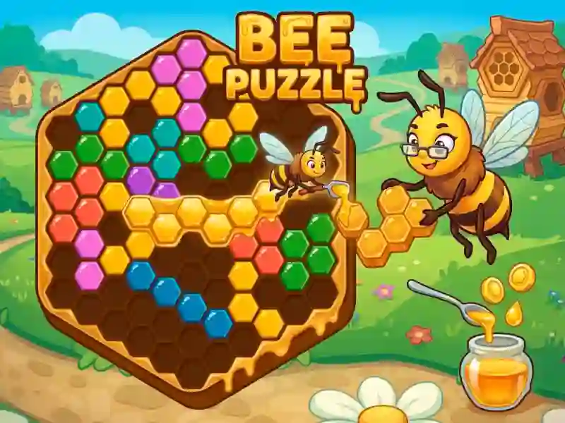 Leikur Bee Puzzle á netinu