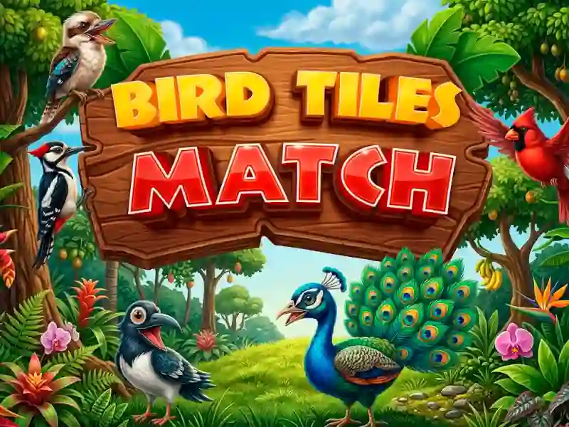 Leikur Bird Tiles Match á netinu