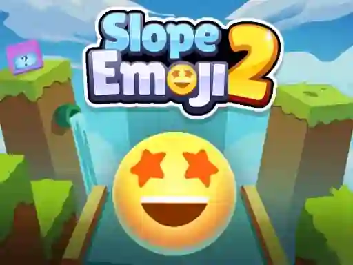 Leikur Slope Emoji 2 á netinu