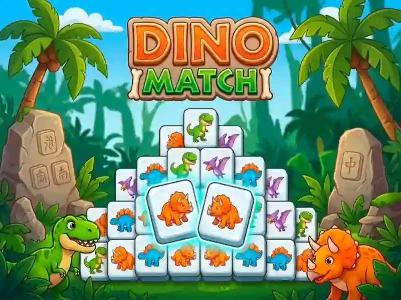 Leikur Dino Match á netinu