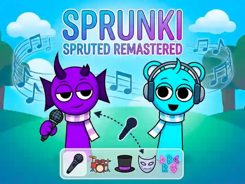 Leikur Sprunki Spruted Remastered á netinu