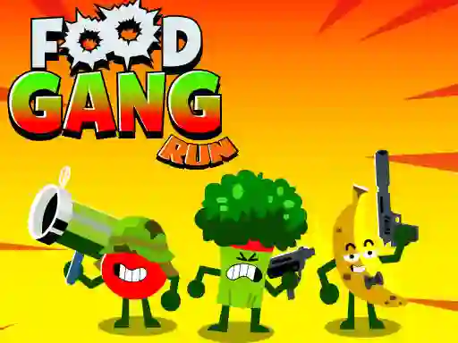 Leikur Food Gang Run á netinu