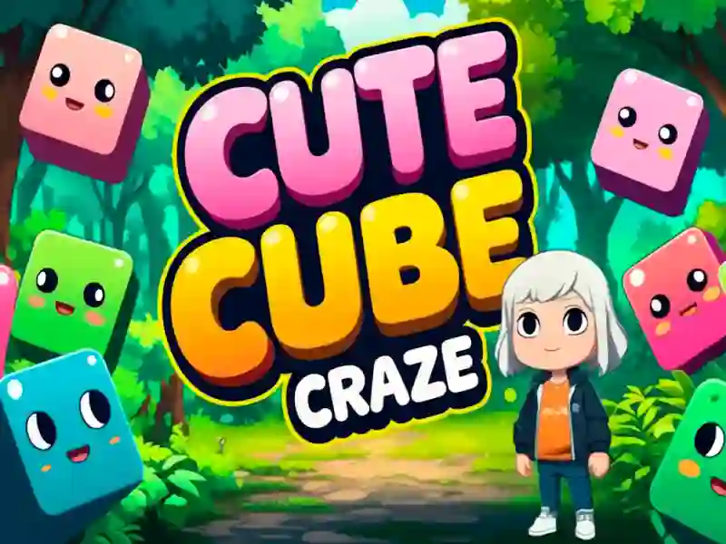 Leikur Cute Cube Craze á netinu