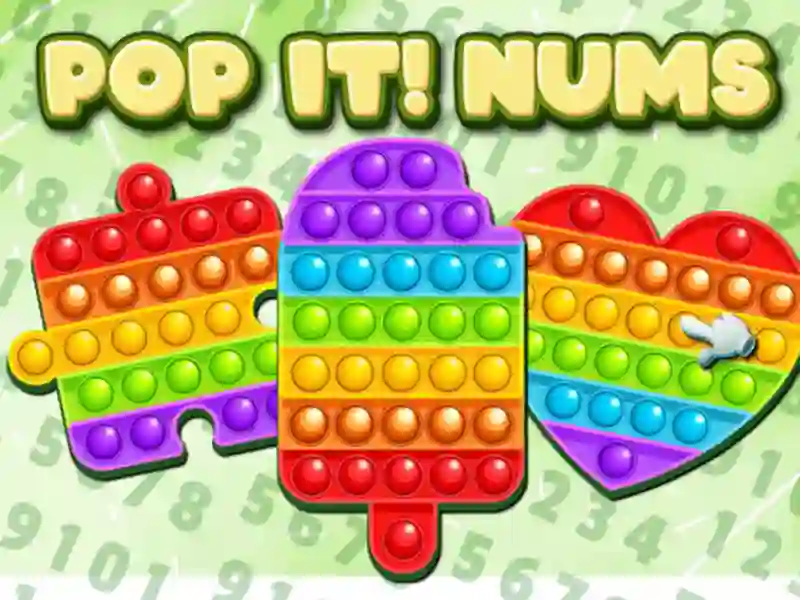 Leikur Pop It! Nums á netinu