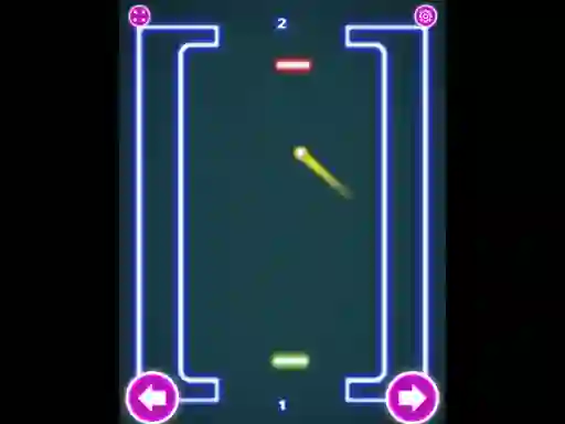 Leikur Pong Neon á netinu