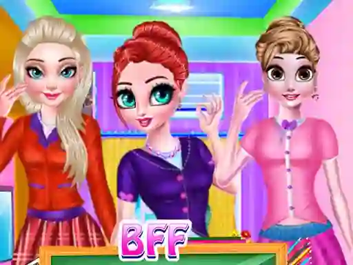 Leikur BFF High School Style á netinu