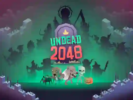 Leikur Undead 2048 á netinu