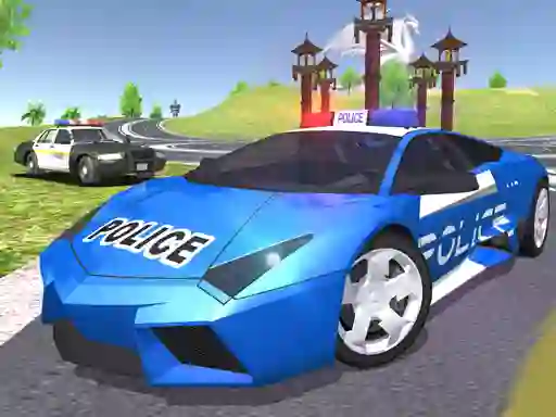 Leikur Police Car Simulator 3d á netinu