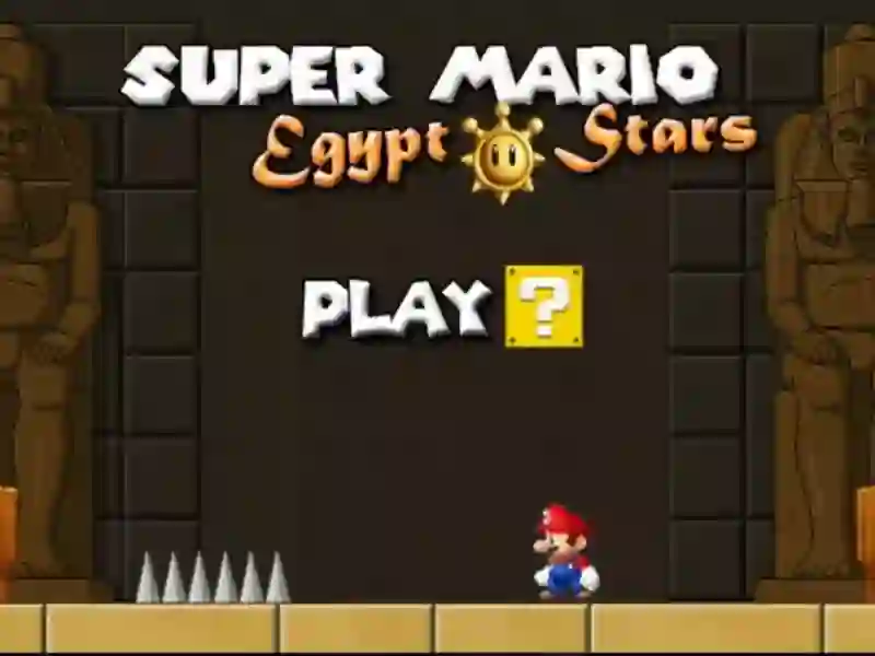 Leikur Super Mario Egypt Stars á netinu