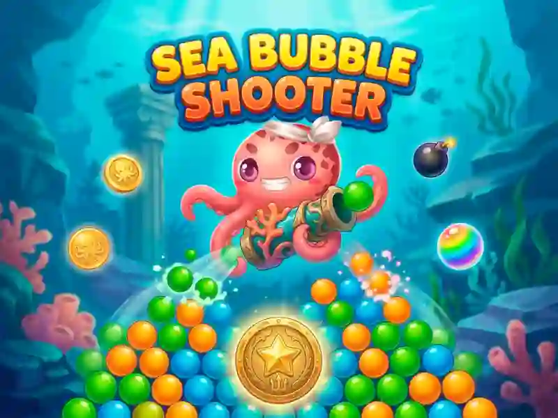 Leikur Sea Bubble Shooter á netinu