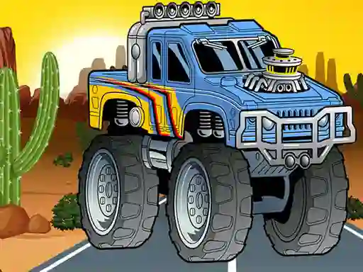 Leikur Crazy Monster Truck á netinu