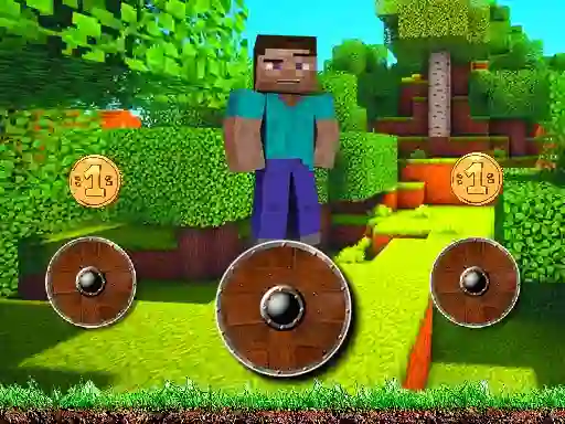 Leikur Mineblock Rotate and Fly Adventure á netinu