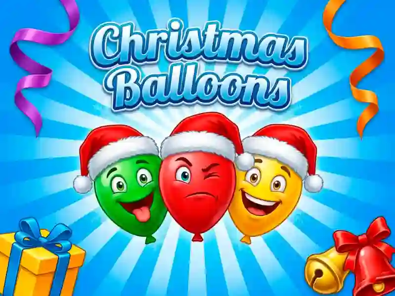 Leikur Christmas Balloons á netinu