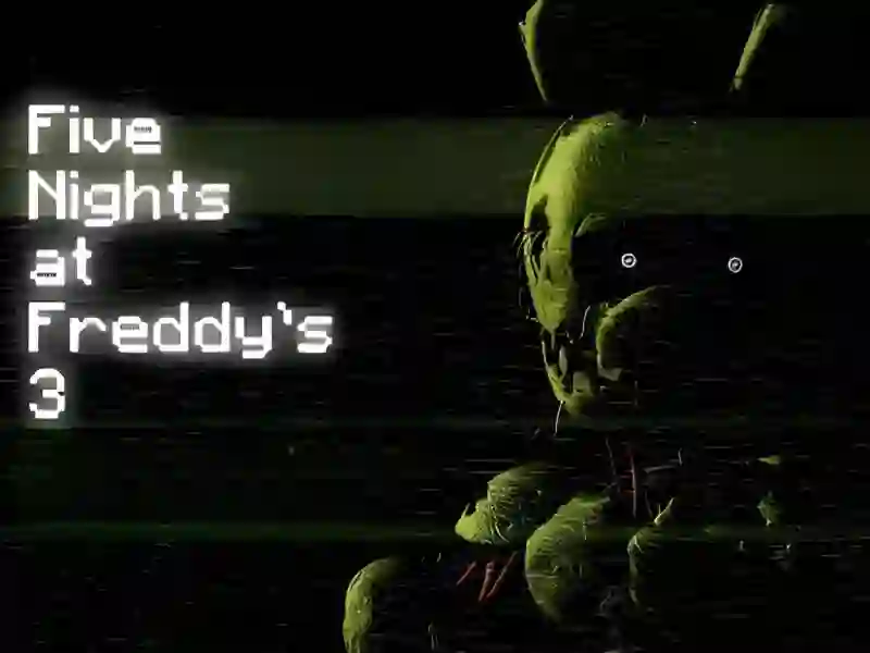 Leikur Five Nights at Freddy’s 3 á netinu