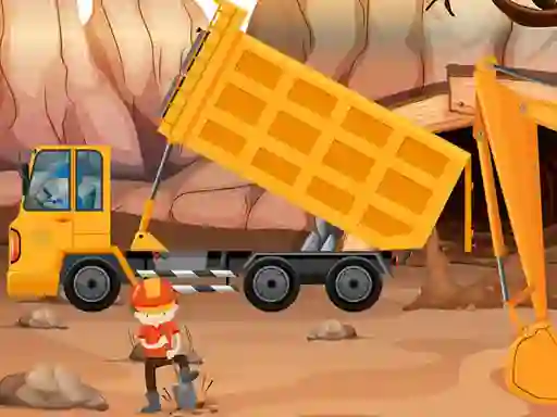 Leikur Dump Trucks Hidden Objects á netinu