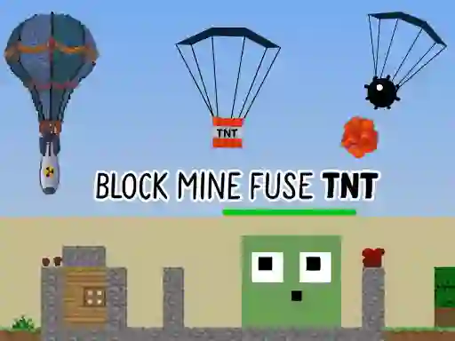 Leikur Block Mine Fuse TNT á netinu