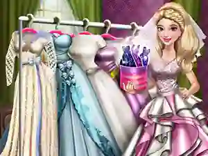 Leikur Dove Wedding Dolly Dress Up á netinu