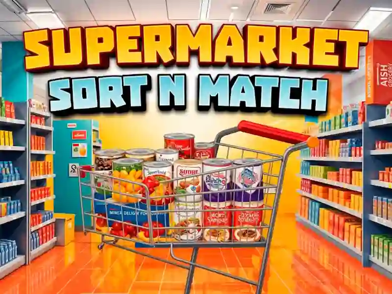 Leikur Supermarket Sort N Match á netinu