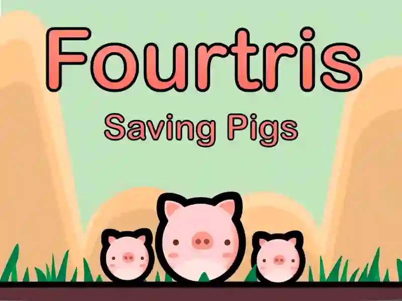 Leikur Fourtris Saving Pigs á netinu
