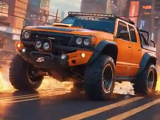 Leikur 4x4 Offroader á netinu