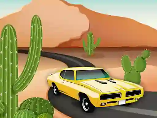 Leikur Desert Car Race á netinu