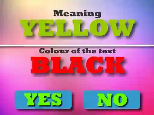 Leikur Colour Text Challeenge á netinu