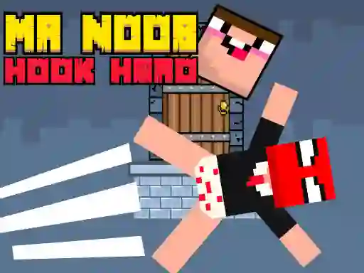 Leikur Mr Noob Hook Hero á netinu
