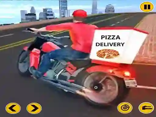 Leikur Big Pizza Delivery Boy Simulator á netinu