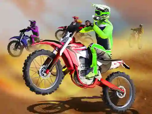 Leikur Dirt Bike MotoCross á netinu