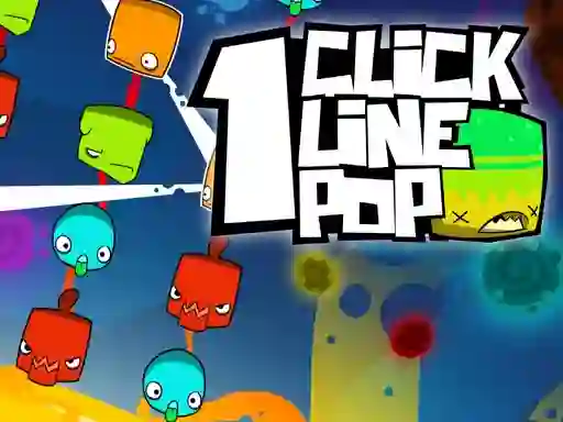 Leikur 1 Click 1 Line 1 Pop á netinu