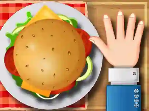Leikur Burger Challenge á netinu