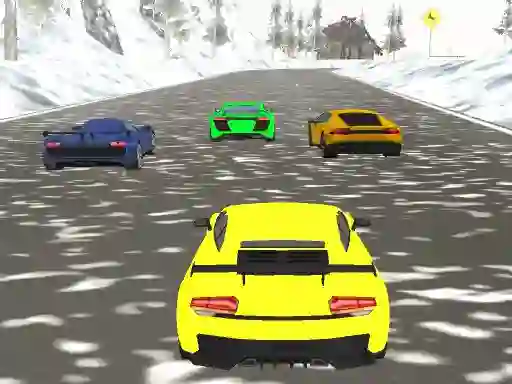 Leikur Snow Hill Racing á netinu