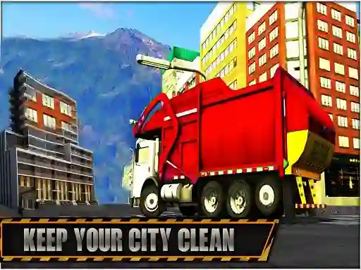 Leikur Real Garbage Truck á netinu