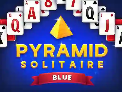 Leikur Pyramid Solitaire Blue á netinu