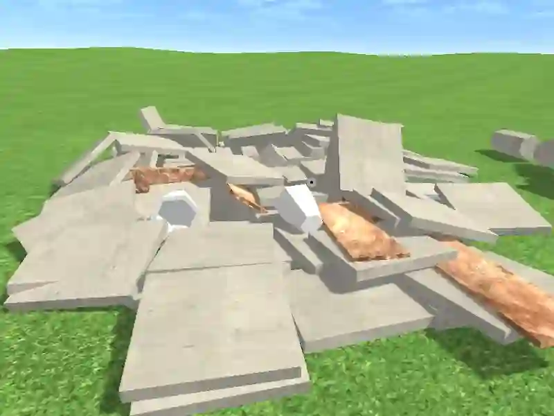Leikur Destruction Simulator á netinu