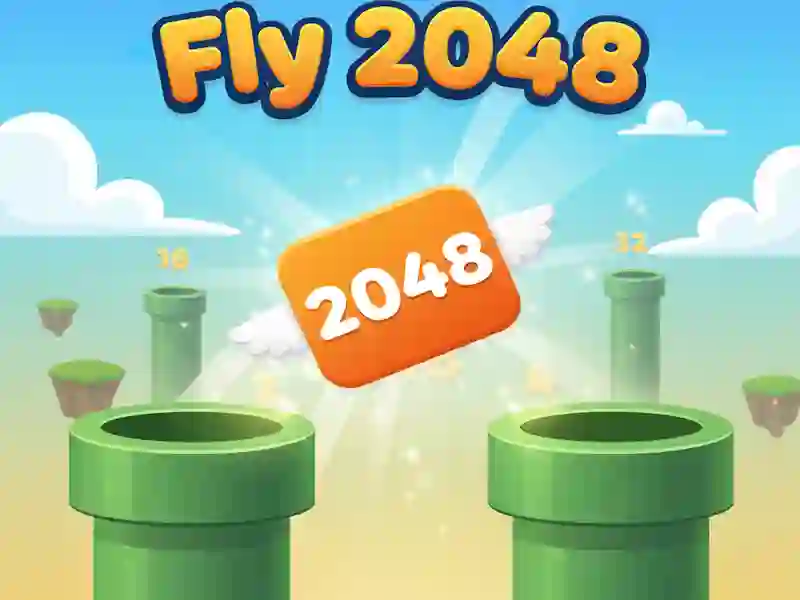 Leikur Fly 2048 á netinu
