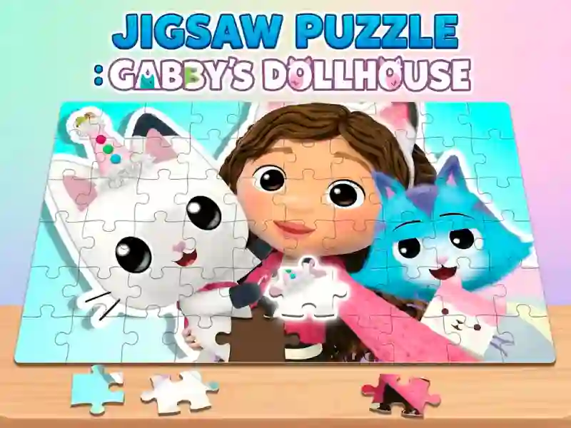 Leikur Jigsaw Puzzle: Gabby's Dollhouse á netinu