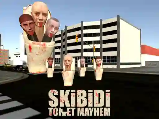 Leikur Skibidi Toilet Mayhem á netinu