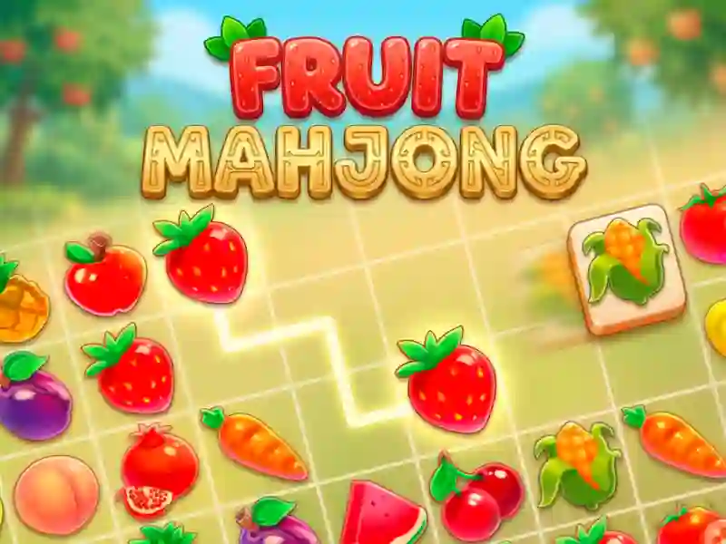 Leikur Fruit Mahjong á netinu