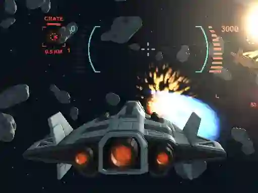 Leikur Space fighter á netinu