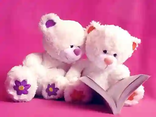 Leikur Cute Teddy Bears Slide á netinu