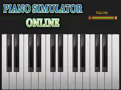 Leikur Piano simulator online á netinu