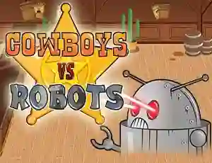 Leikur Cowboys vs Robots á netinu