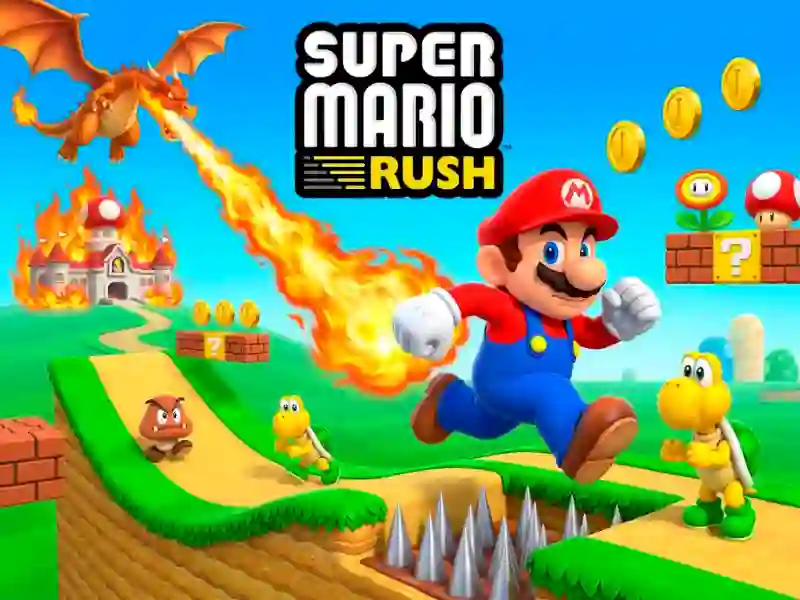 Leikur Super Mario Rush á netinu