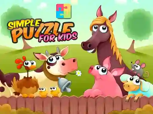 Leikur Simple Puzzle For Kids á netinu