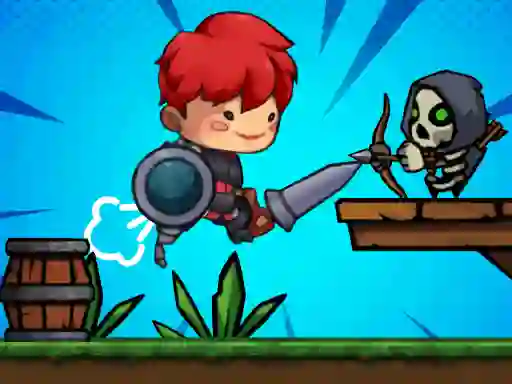 Leikur Red Hair Knight Tale á netinu