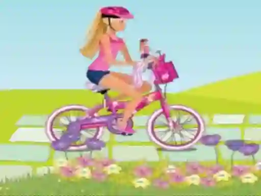 Leikur BARBIE RIDES A BIKE á netinu