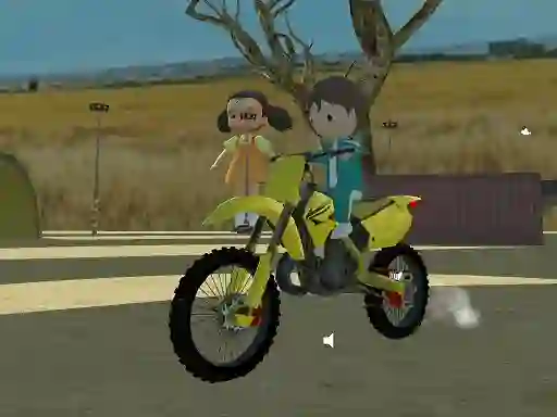 Leikur MSK Squid Game Motorcycle Stunts á netinu